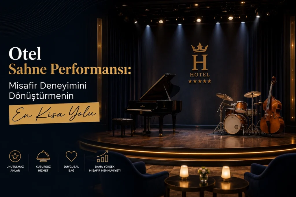Otel Sahne Performansı: Misafir Deneyimini Dönüştürmenin En Kısa Yolu